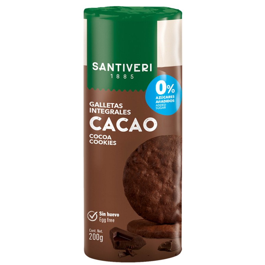 Galletas cacao SANTIVERI 200 g