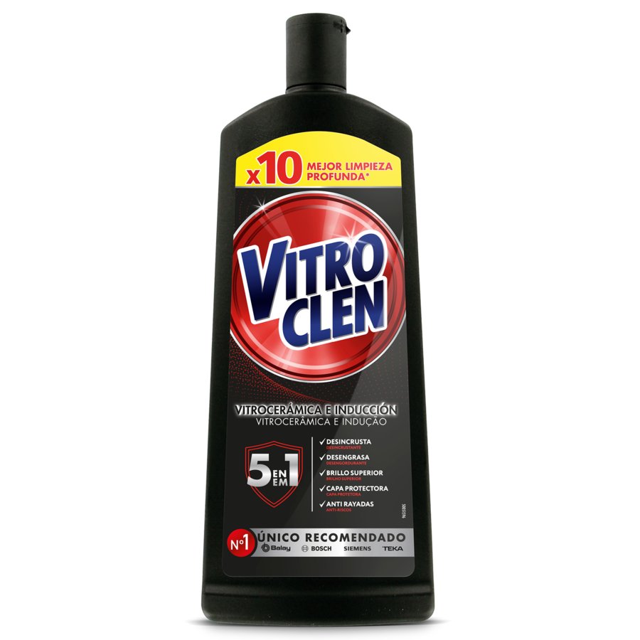 Limpiador vitrocerámica VITROCLEN crema 450 ml