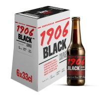 Cerveza 1906 Black Coupage botellín 6x33 cl