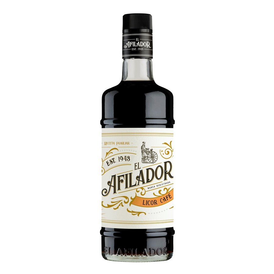 Licor café EL AFILADOR botella 70 cl.