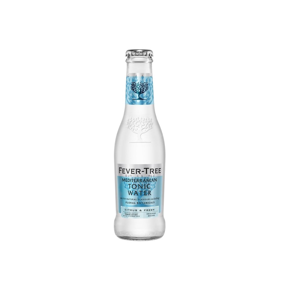 Tónica FEVER TREE Mediterranean botella 20 cl