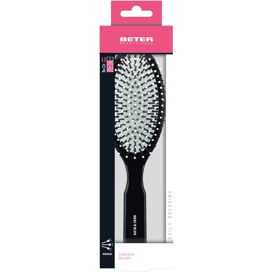 Cepillo púas NYL.c/bol.22,5 CM BETER