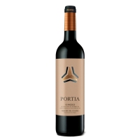 Viño tinto D.O.Ribeira do Douro PORTIA 10 meses Selección de barricas botella 75 cl