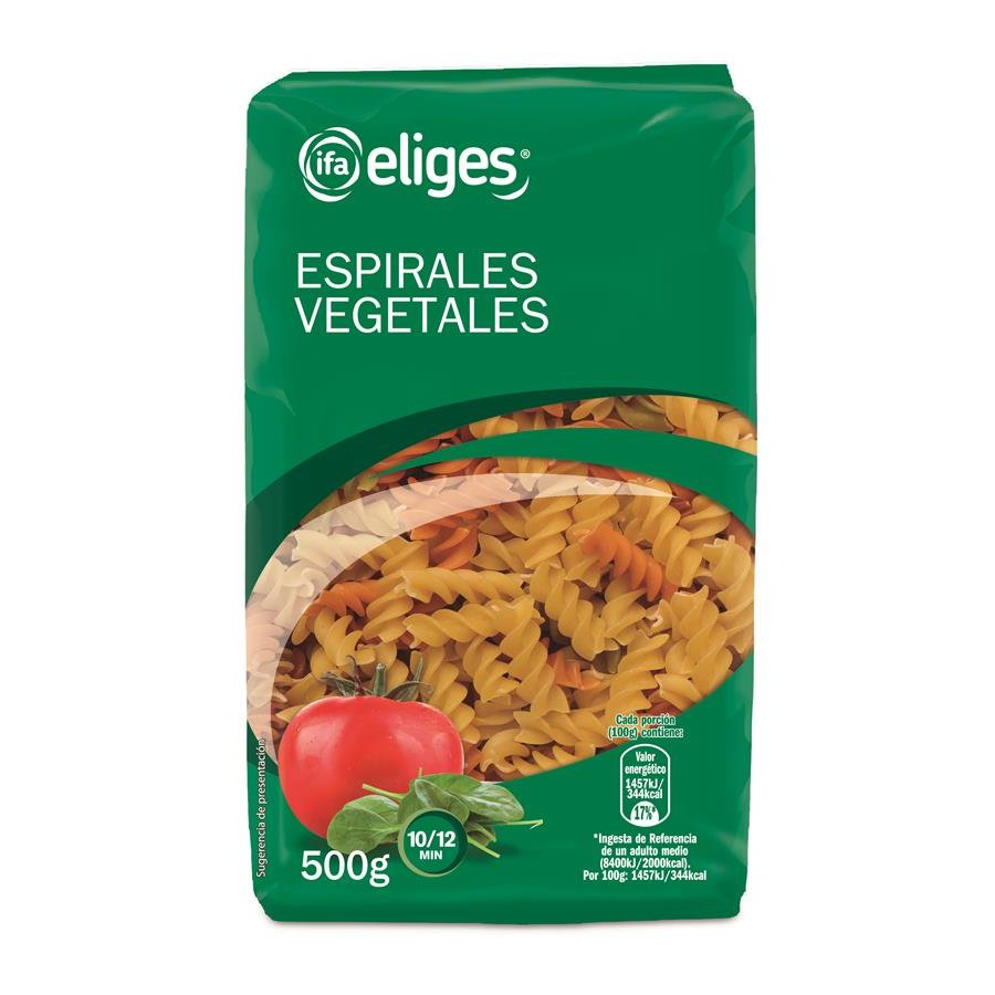 Espirales vegetales IFA ELIGES 500 g