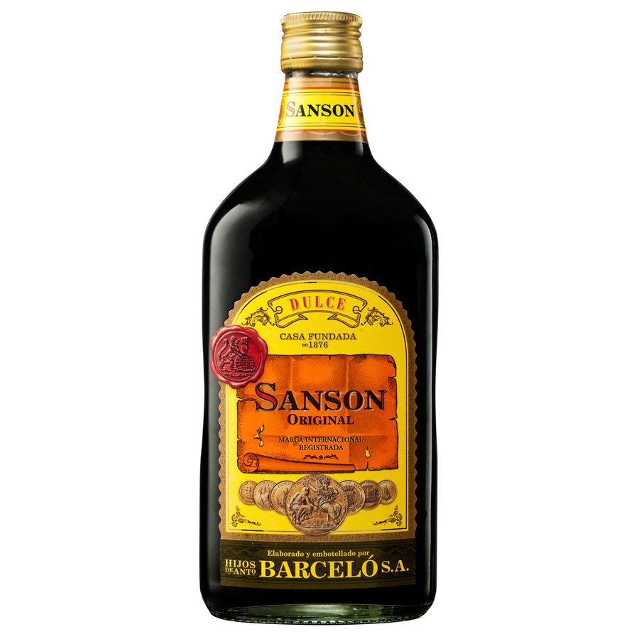 Vino dulce quinado SANSON botella  1 l