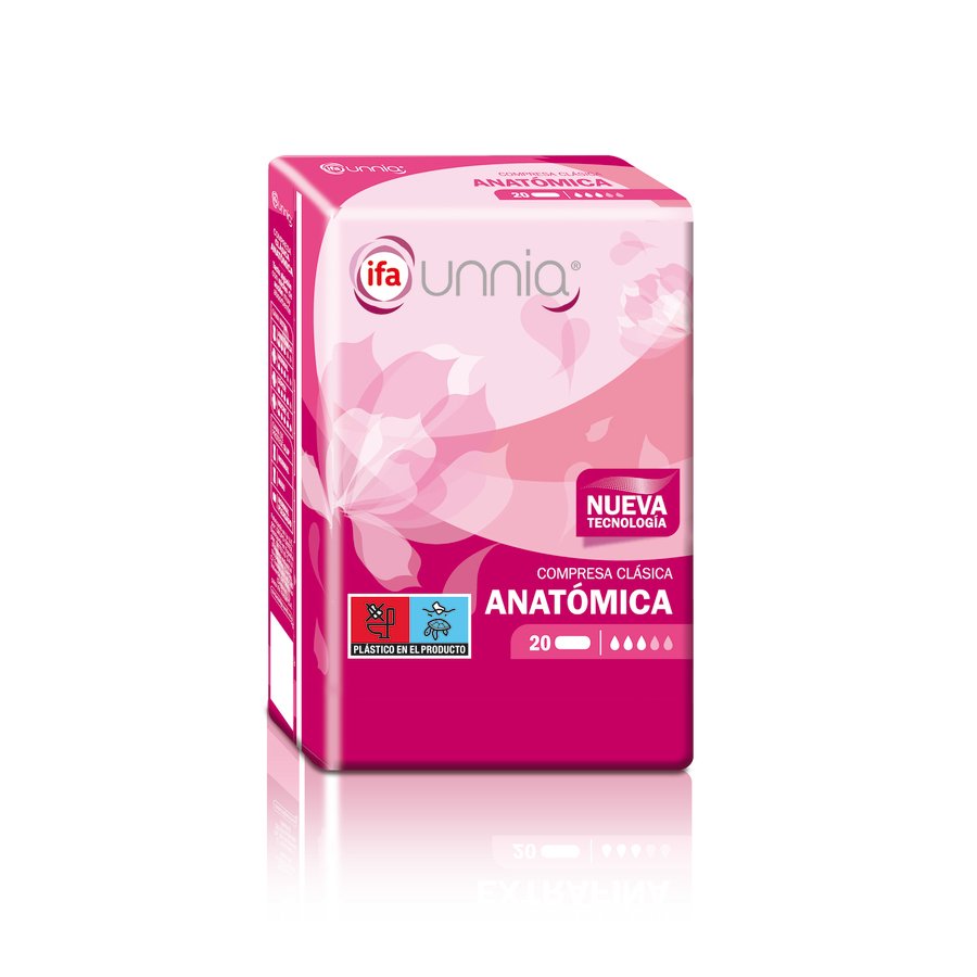 Compresas IFA UNNIA clásica 20 unidades