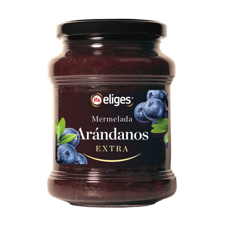 Mermelada IFA ELIGES arándanos tarro 410 g