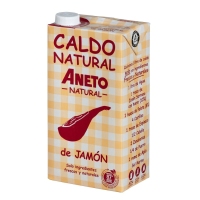 Caldo natural ANETO de xamón brik 1 l