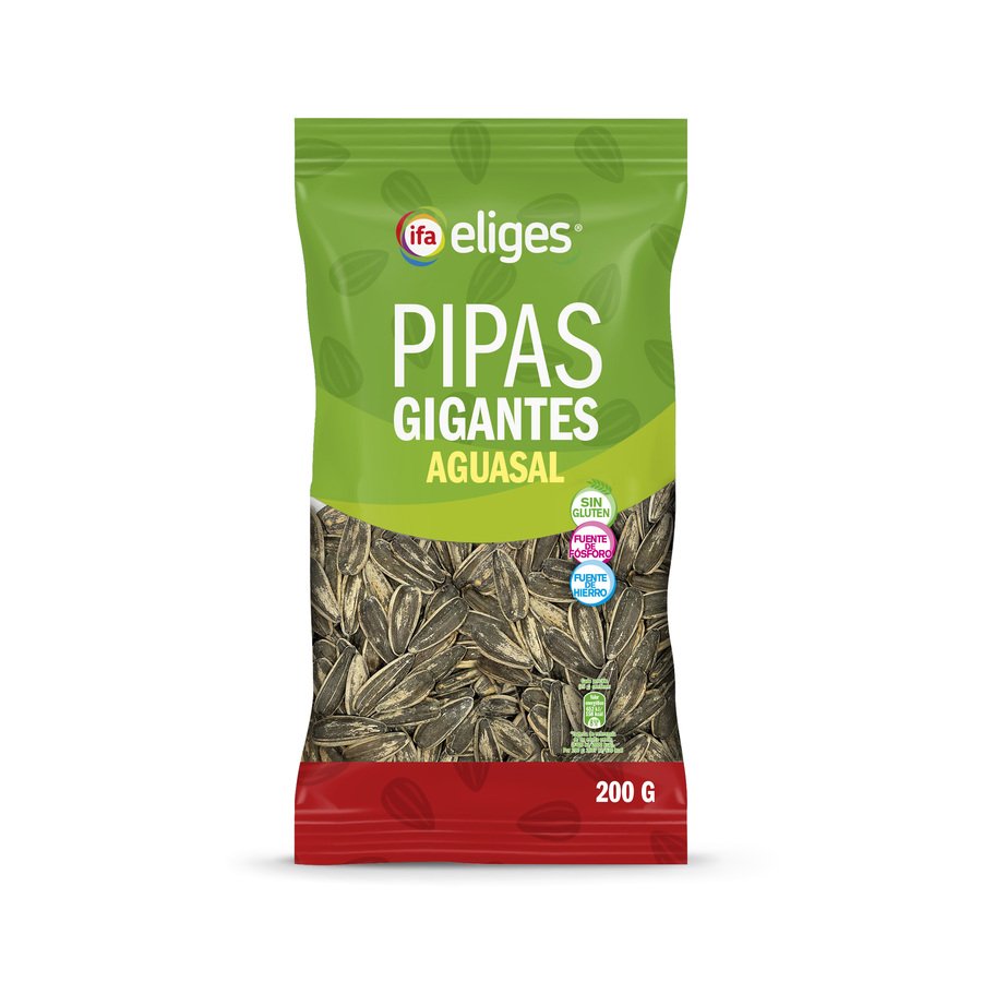 Pipas gigantes aguasal IFA ELIGES 200 g