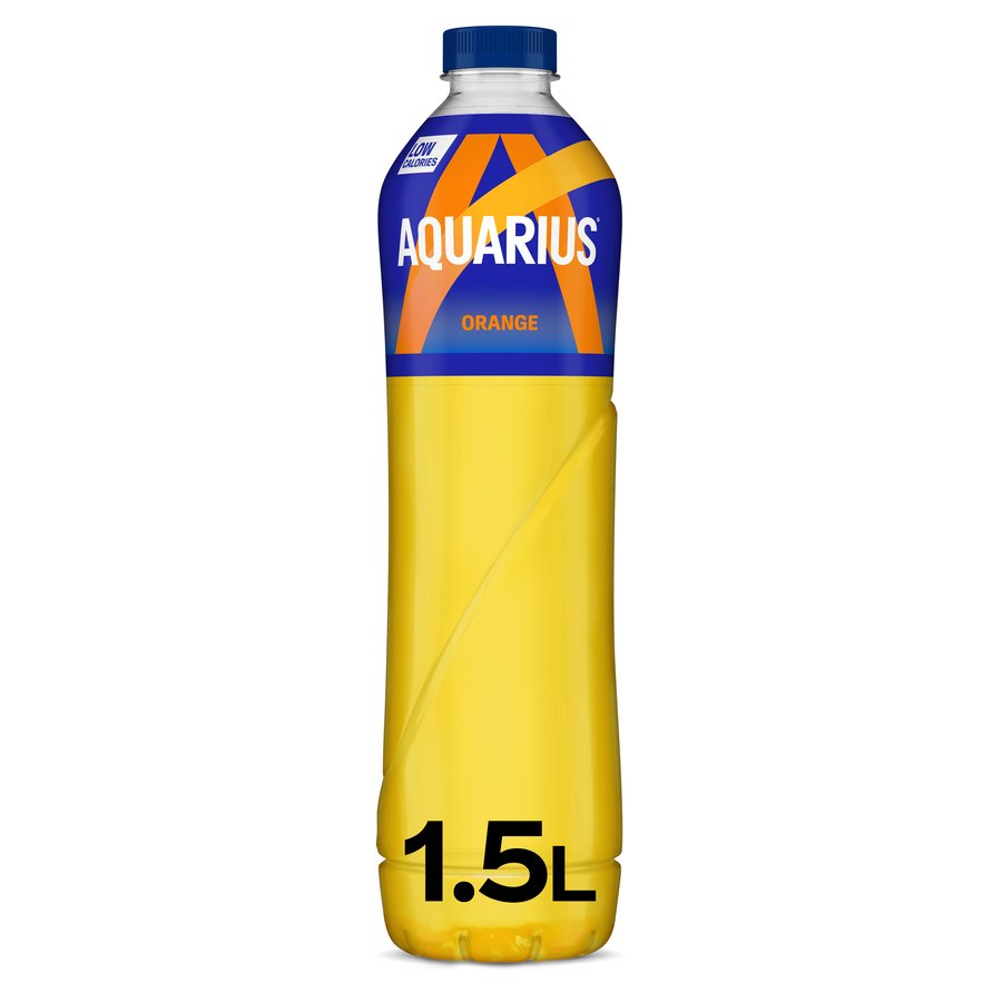 Bebida refrescante AQUARIUS naranja pet 1,5 l