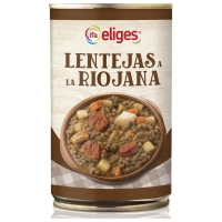 Lentejas riojana IFA ELIGES lata 430 g pn.