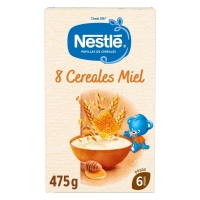 Papa NESTLE 8 cereais mel 475 g
