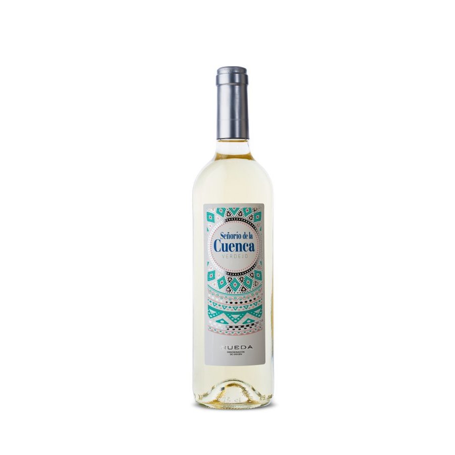 Vino blanco D.O.Rueda SEÑORIO DE LA CUENCA verdejo botella 75 cl