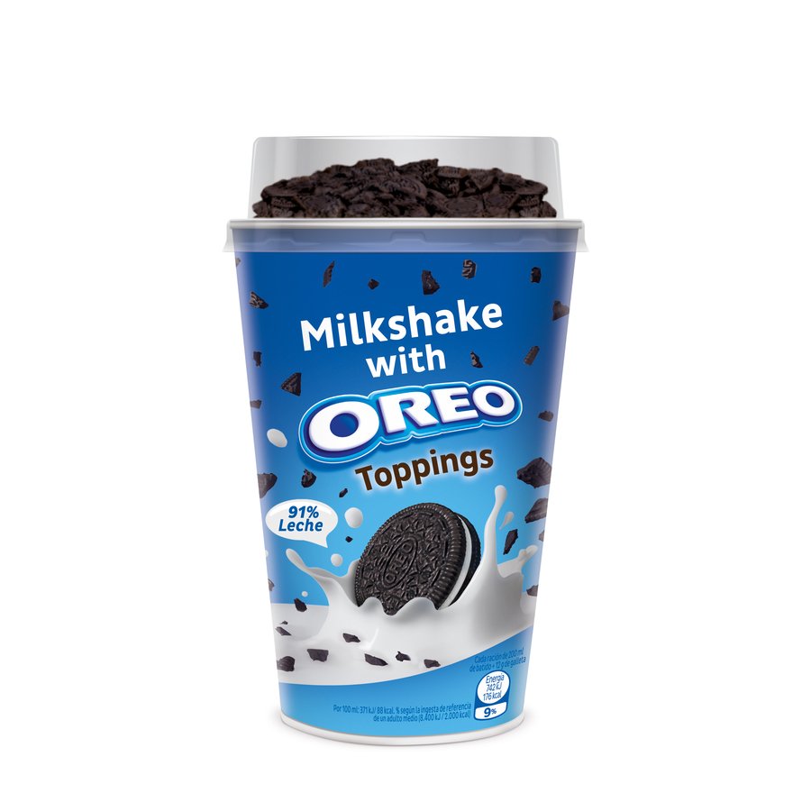 Batido OREO Toppings vaso 200 ml