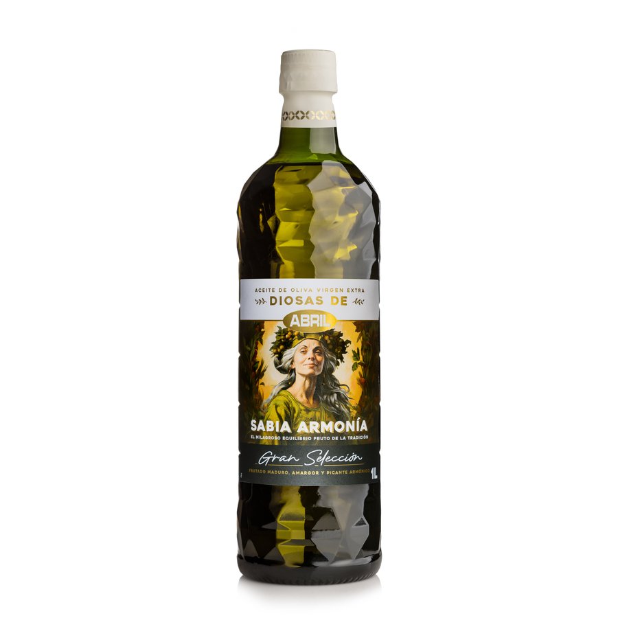 Aceite oliva virgen extra ABRIL gran selección botella 1 l