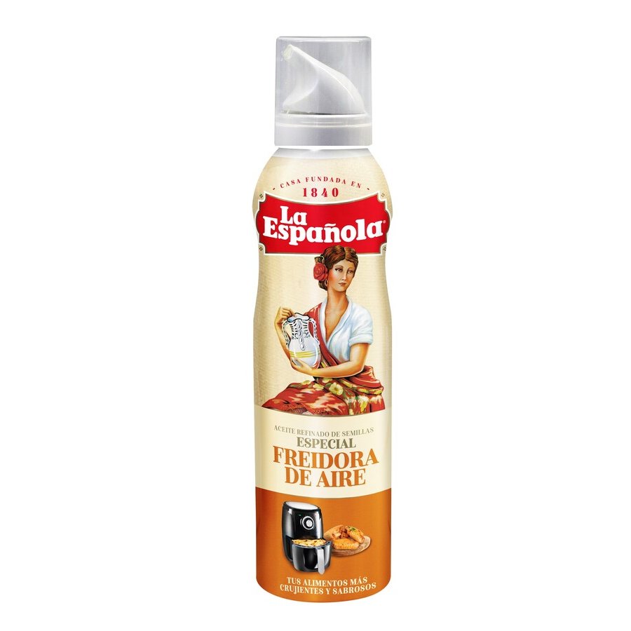 Aceite semillas LA ESPAÑOLA especial freidora de aire spray 200 ml