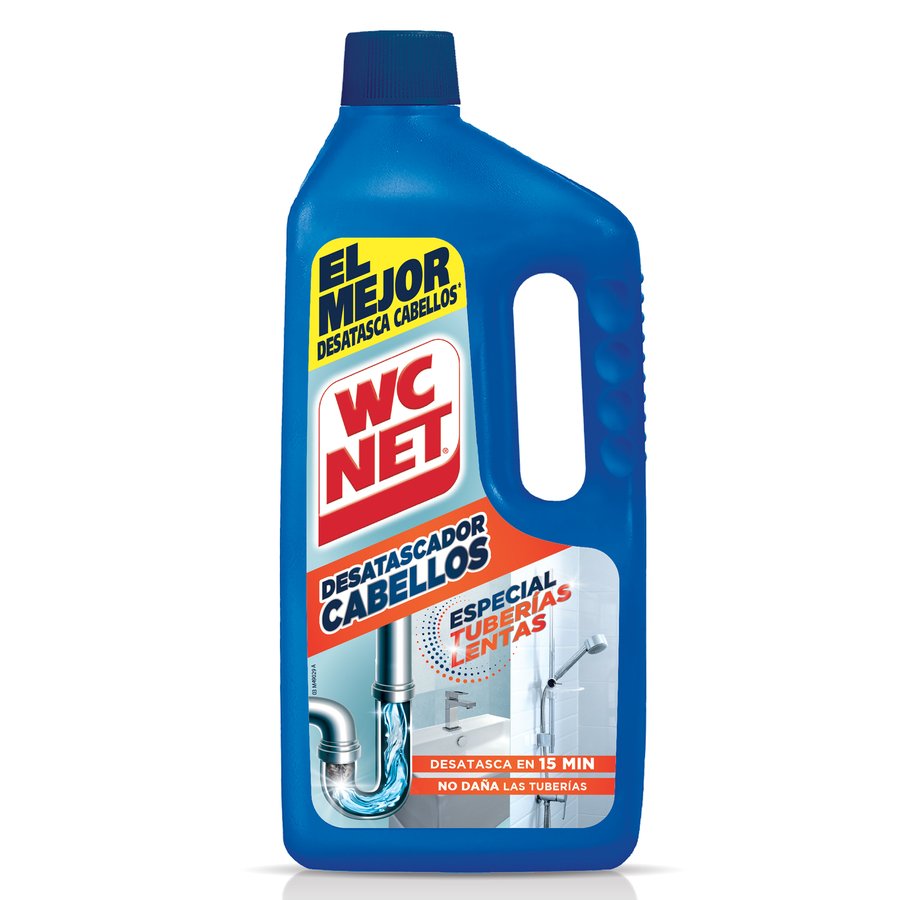 Desatascador cabellos WC NET gel 1 l