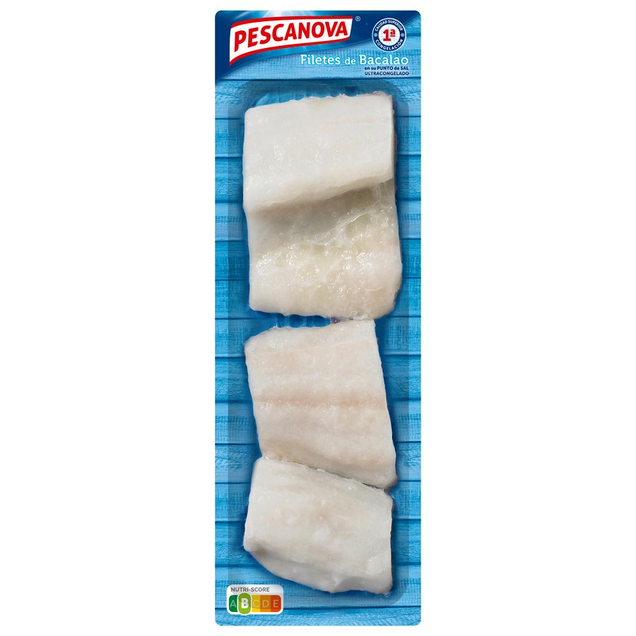 Filetes de bacalao congelados PESCANOVA 400 g