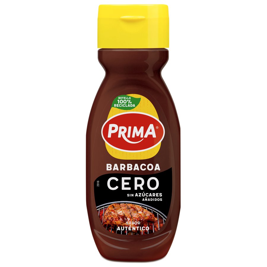 Salsa barbacoa PRIMA cero bote 265 G