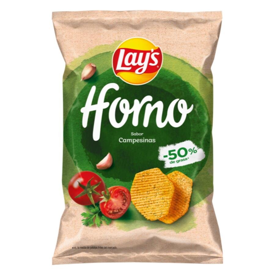 Patatas fritas LAY'S Horno Campesinas 130 g
