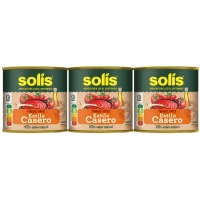 Tomate frito SOLIS caseiro lata pack 3x100 g