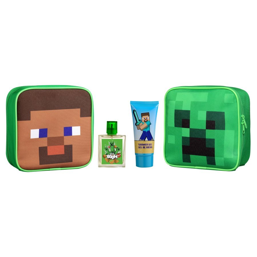 Neceser Minecraft AIR VAL (Colonia 50 ml + Gel 100 ml)