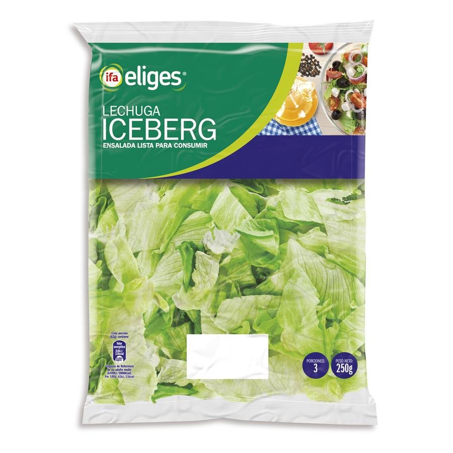 Imagen de Lechuga iceberg IFA ELIGES bolsa 250 g
