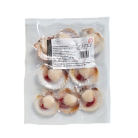 Volandeiras congeladas SALIMAR limpias 1/2 concha al vacio 8 unidades