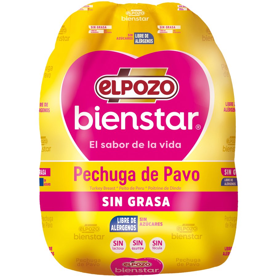 Pechuga pavo ELPOZO Bienstar sin grasa sin gluten kilo
