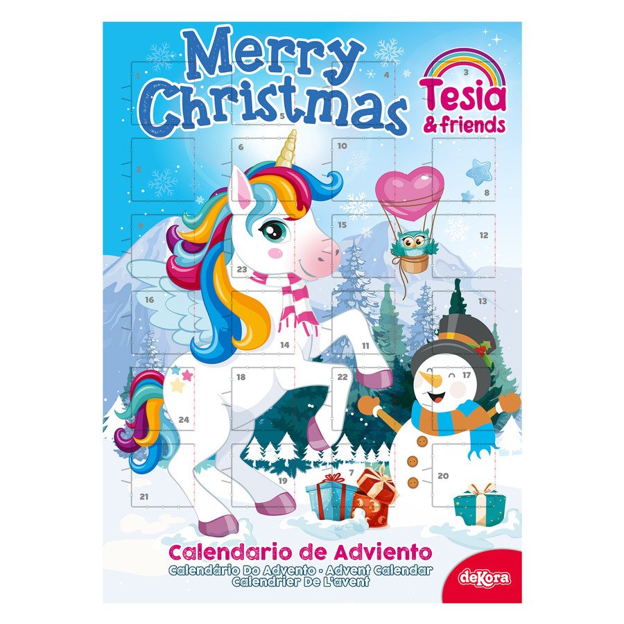 Calendario adviento Tesia&Friends DEKORA 50G