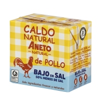 Caldo natural ANETO de polo baixo sal 500 ml