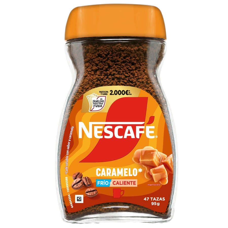 Café soluble NESCAFÉ caramelo 95 g
