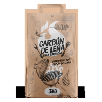 Carbón leña para barbacoa 3 kg