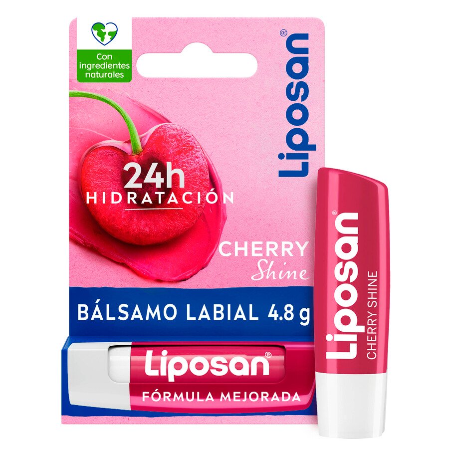 Bálsamo labial LIPOSAN Cherry Shine 4,8 g