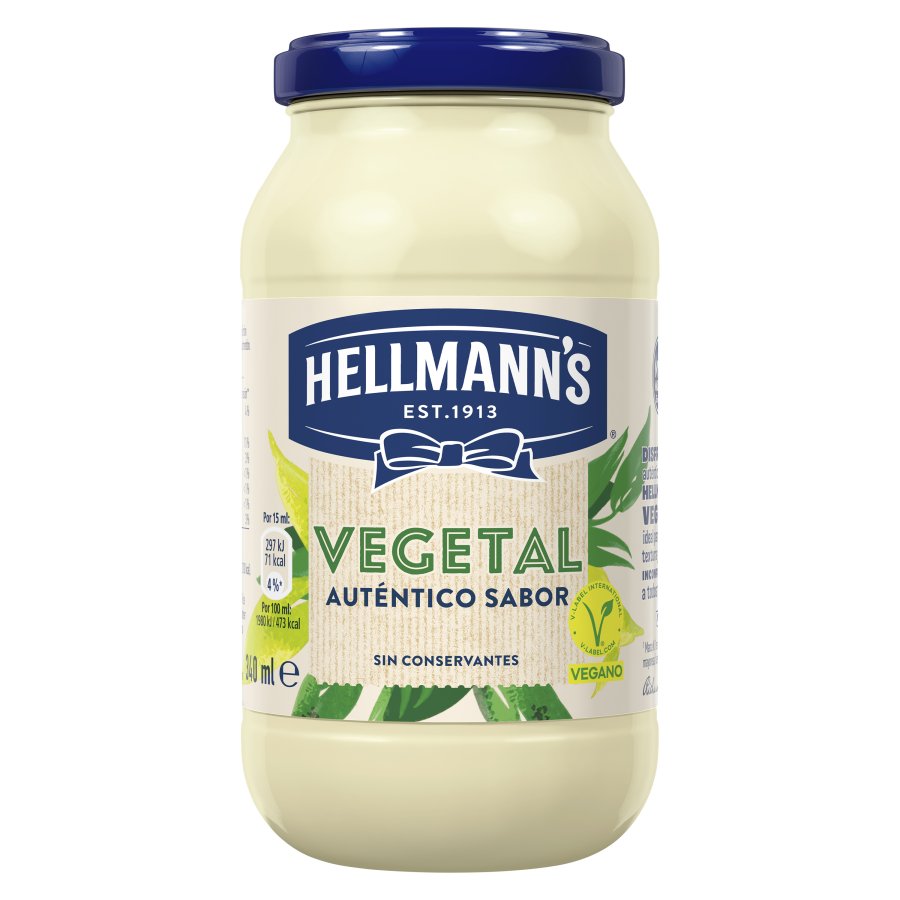 Salsa vegetal HELLMANN'S 340 ml