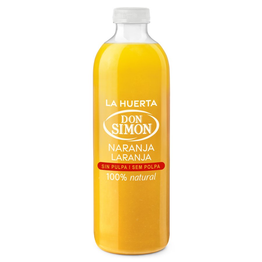 Imagen de Zumo refrigerado DON SIMON naranja exprimida sin pulpa 1 l