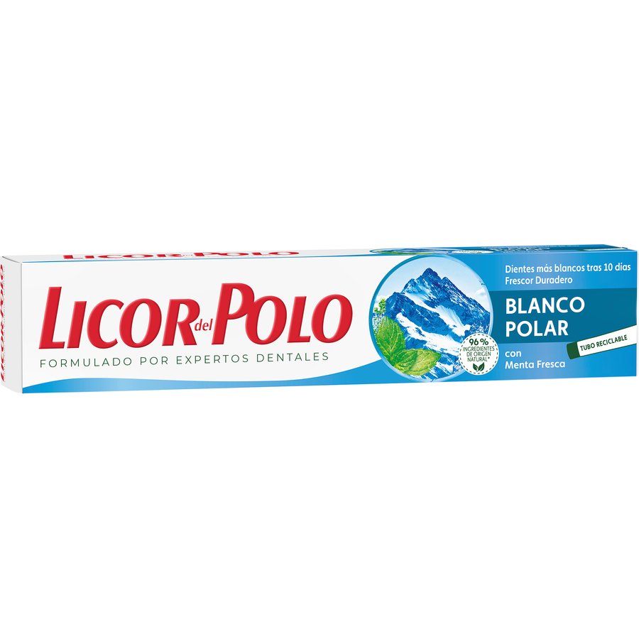 Dentífrico LICOR DEL POLO blanco polar 75 ml