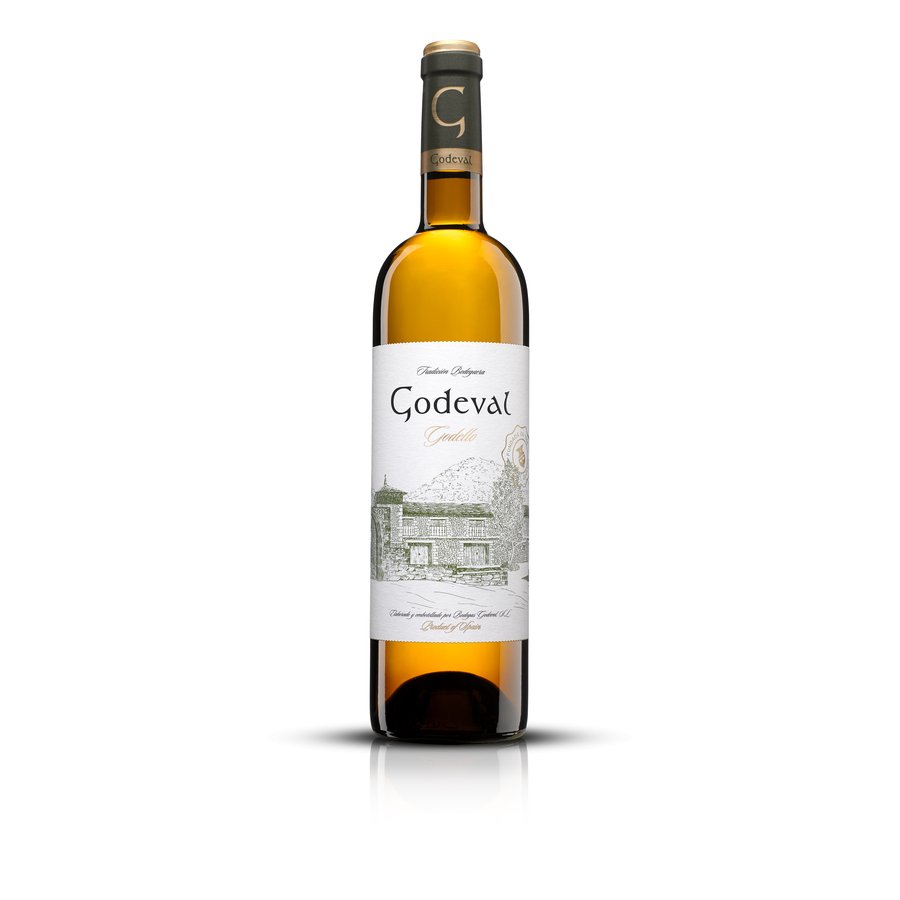 Vino blanco D.O.Valdeorras GODEVAL godello botella 75 cl