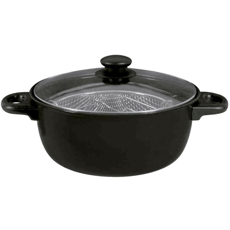 Freidora con cesta tapa cristal ARCUISINE 26 cm