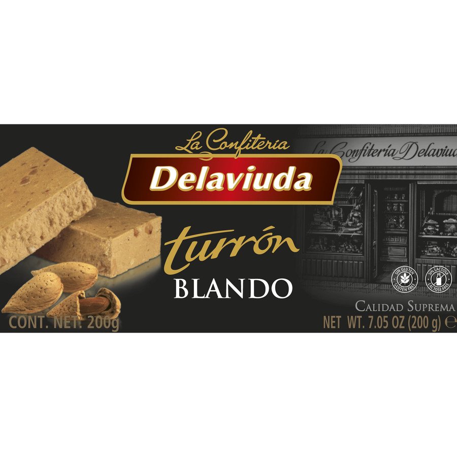 Turrón blando DELAVIUDA estuche 200 g
