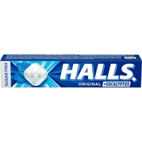 Caramelos HALLS Original sin azúcar unitario 32 g