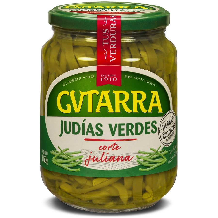 Judías verdes GUTARRA corte juliana350 g pne.