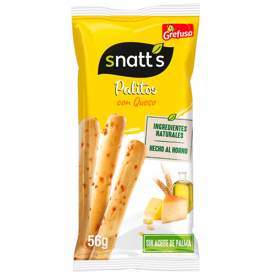 Palitos SNATT'S queso bolsa 56 g