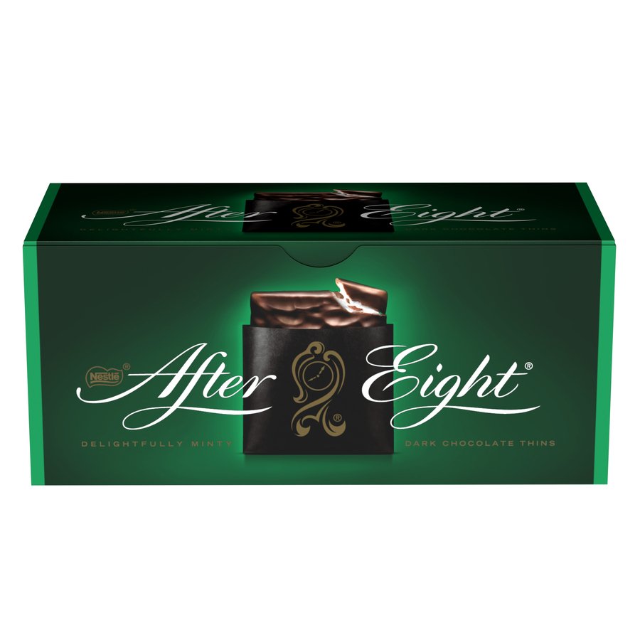Láminas de chocolate y menta NESTLE AFTER EIGHT 200 g