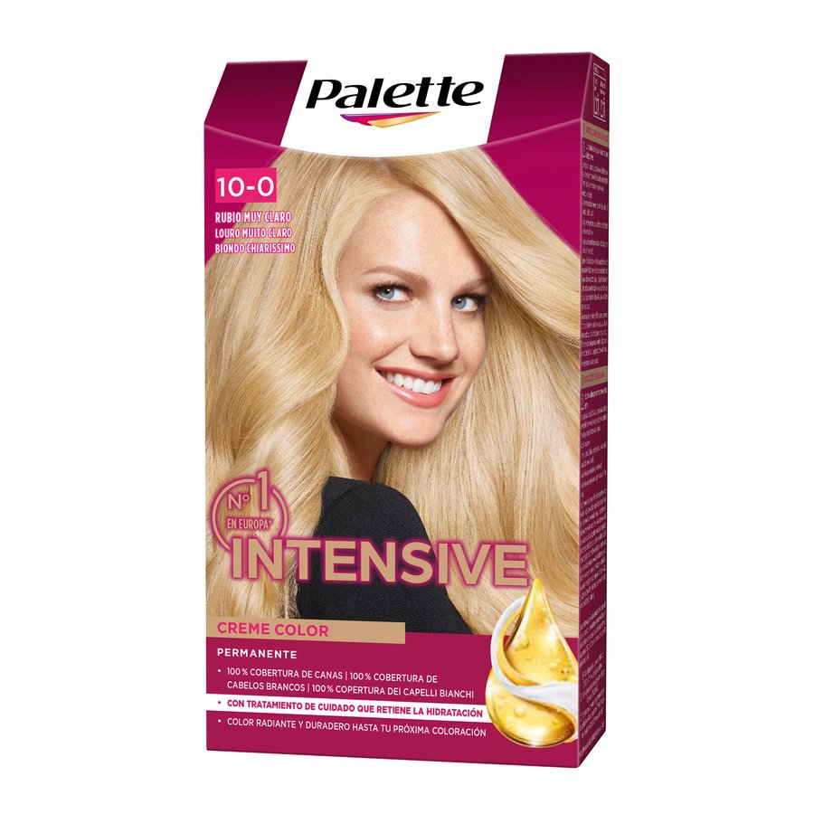 Imagen de Tinte PALETTE color intenso rubio muy claro nº 10