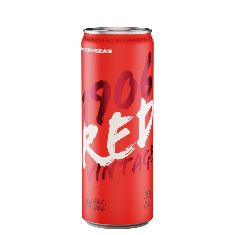 Cerveza 1906 Red Vintage lata 33 cl