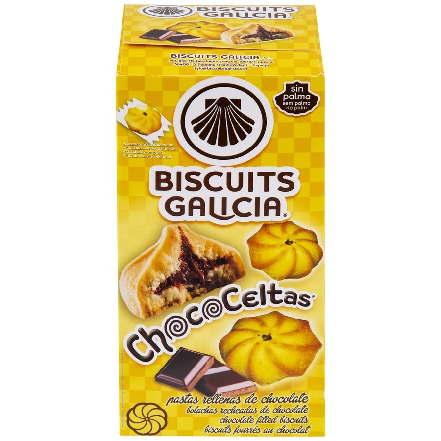 Galletas rellenas de chocolate BISCUITS GALICIA Chocobiscuits 450 g