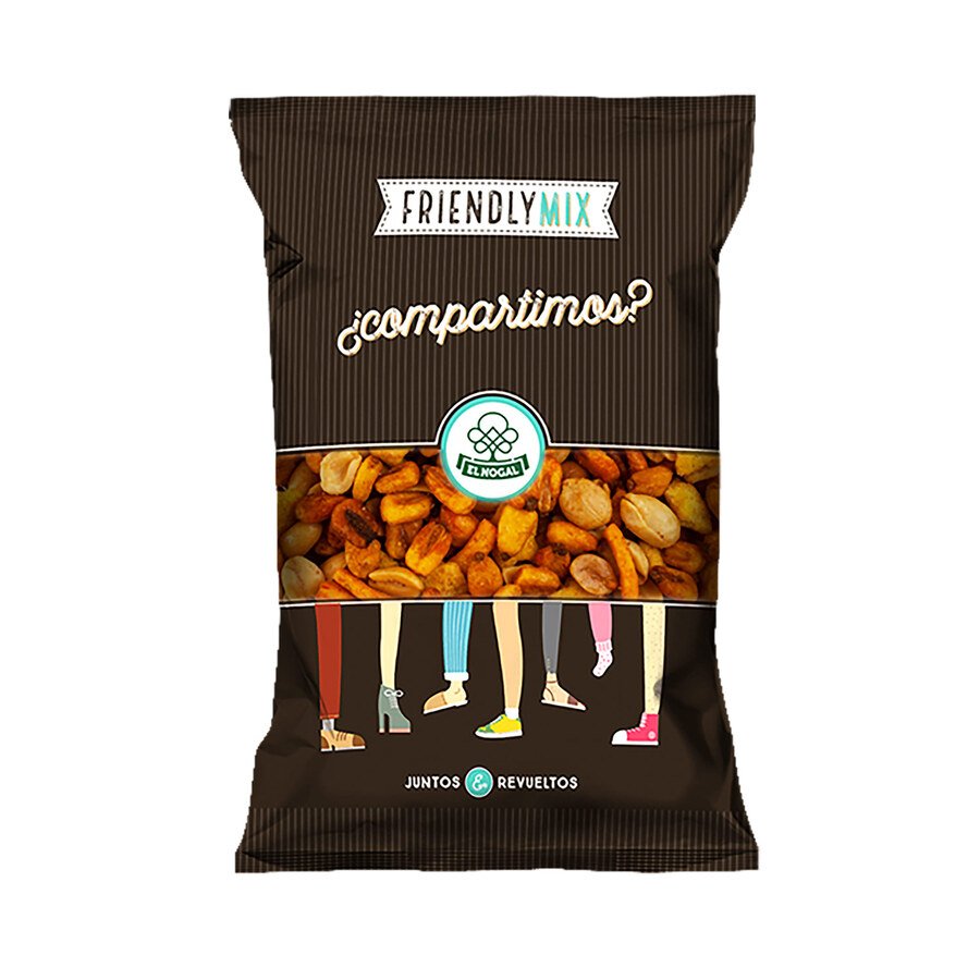 Cocktail de frutos secos EL NOGAL Tex-Mex FriendlyMix bolsa 125 g