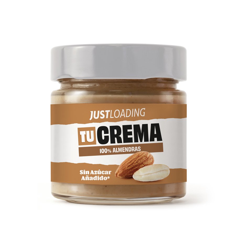 Crema de almendras JUSTLOADING 200 g