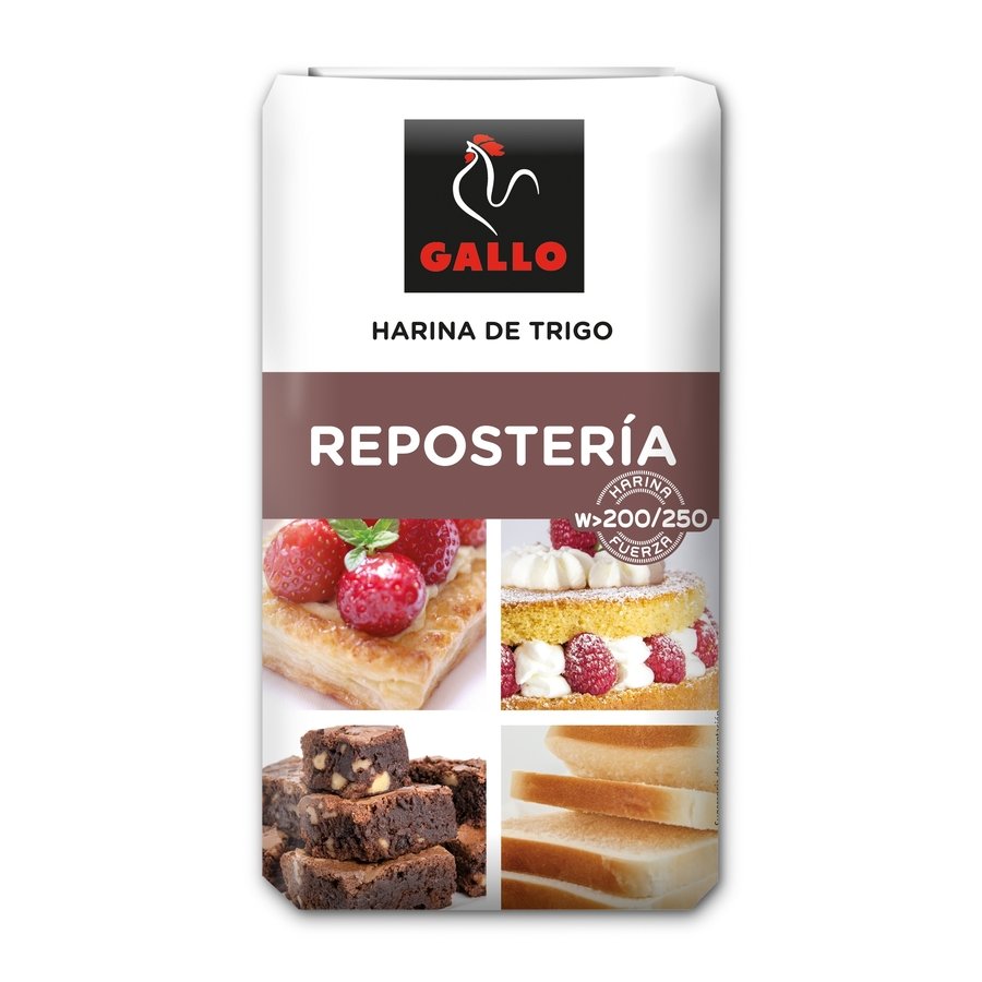 Harina de trigo especial repostería GALLO paquete 1 kg